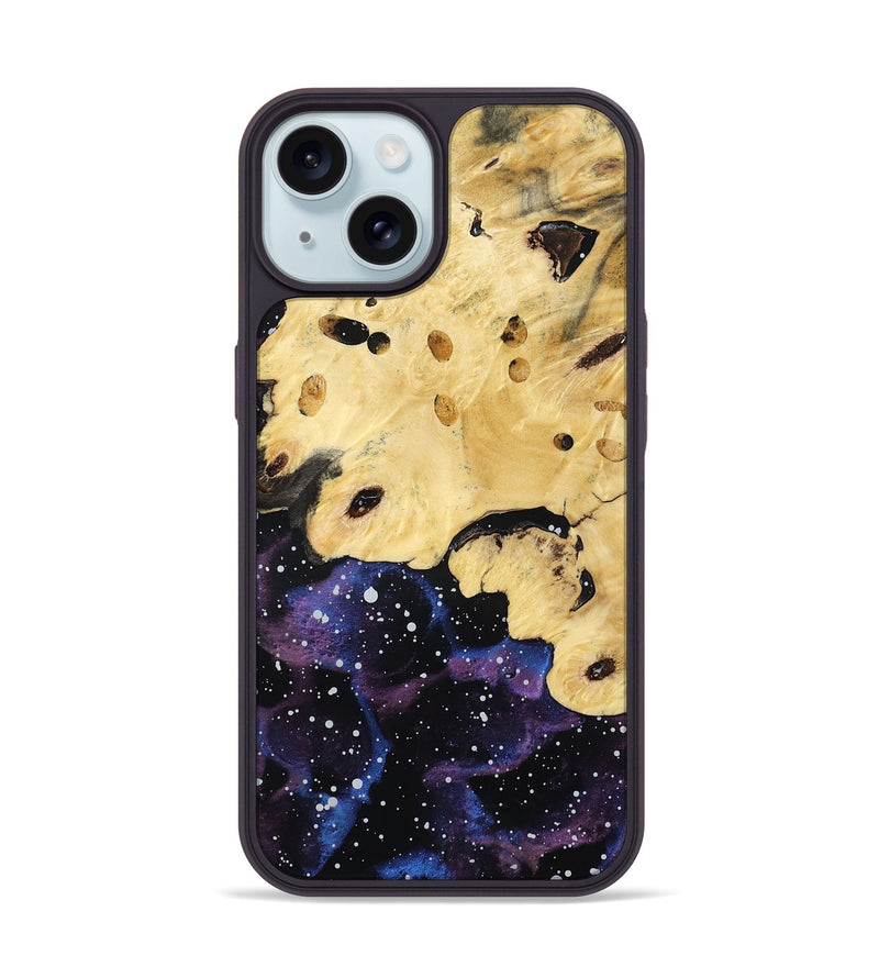 iPhone 15 Wood Phone Case - Madie (Cosmos, 801595)