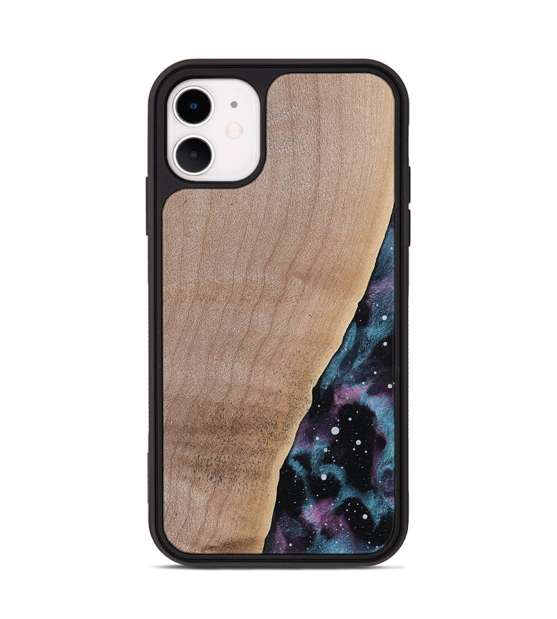 iPhone 11 Wood Phone Case - Aspyn (Cosmos, 801596)