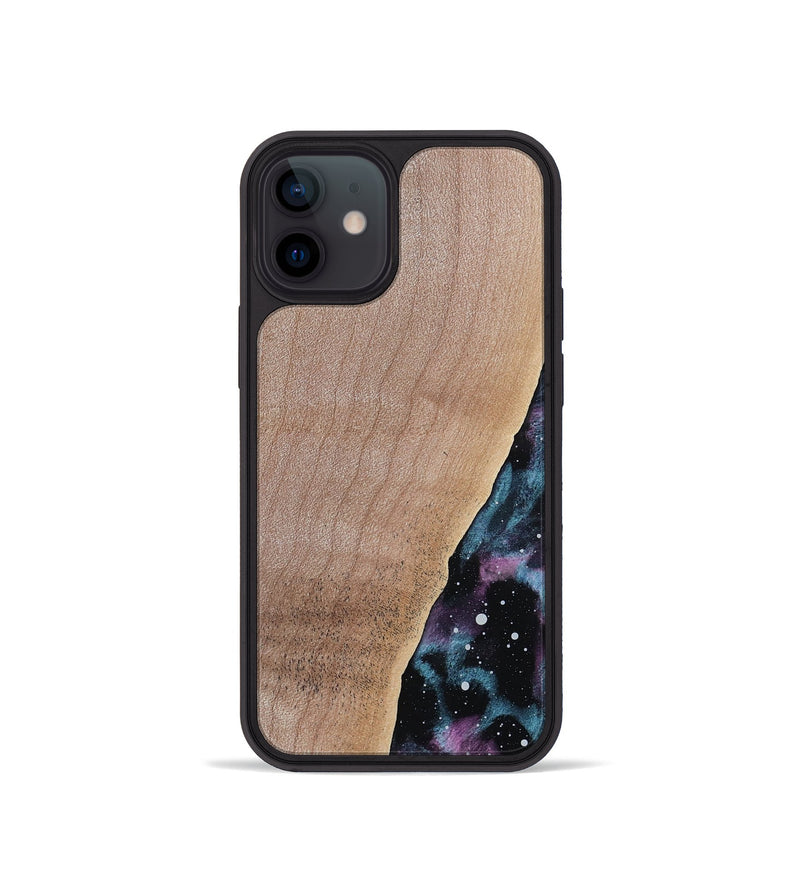 iPhone 12 mini Wood Phone Case - Aspyn (Cosmos, 801596)