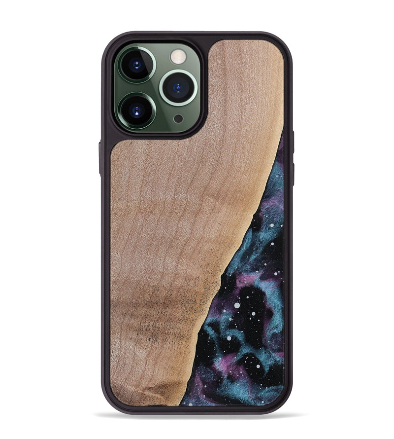 iPhone 13 Pro Max Wood Phone Case - Aspyn (Cosmos, 801596)