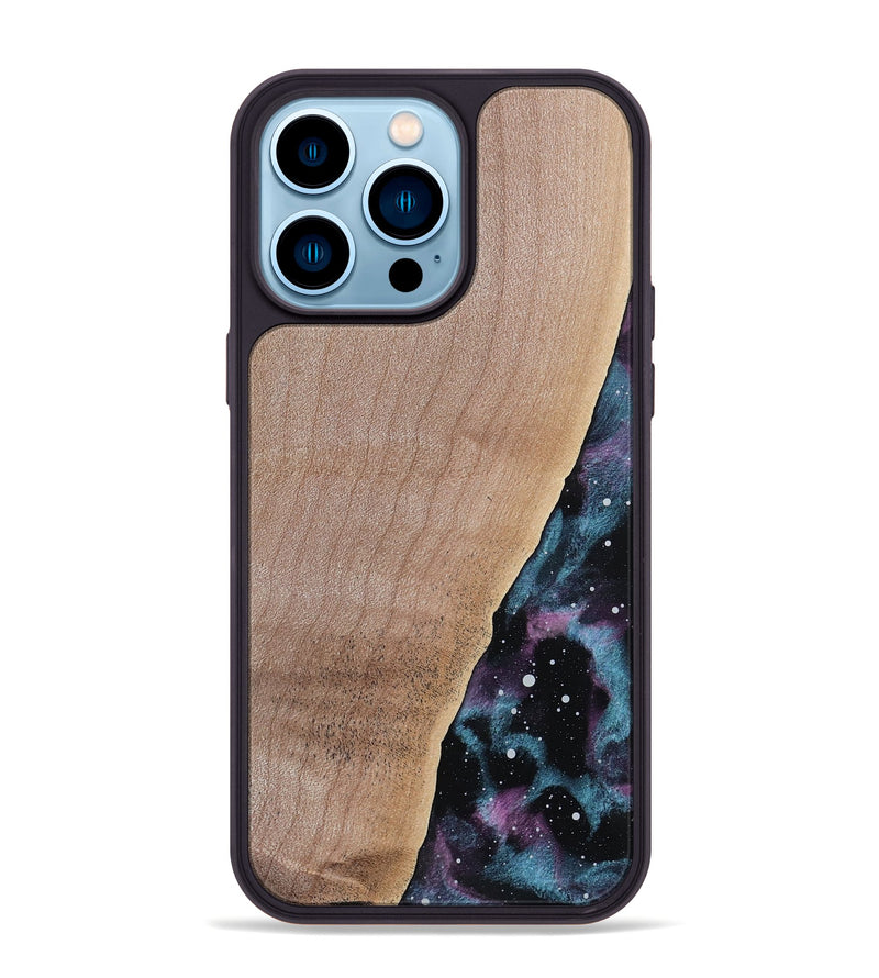 iPhone 14 Pro Max Wood Phone Case - Aspyn (Cosmos, 801596)