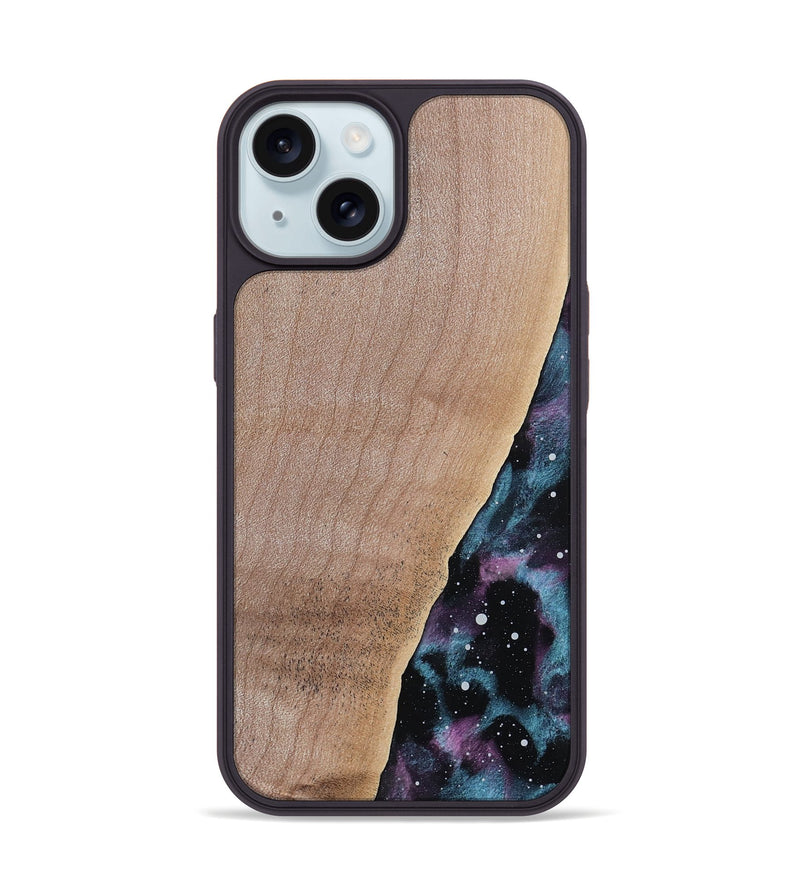 iPhone 15 Wood Phone Case - Aspyn (Cosmos, 801596)