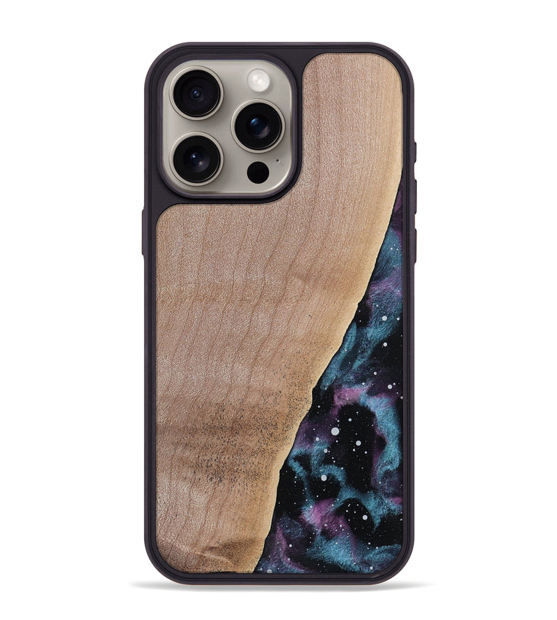 iPhone 15 Pro Max Wood Phone Case - Aspyn (Cosmos, 801596)