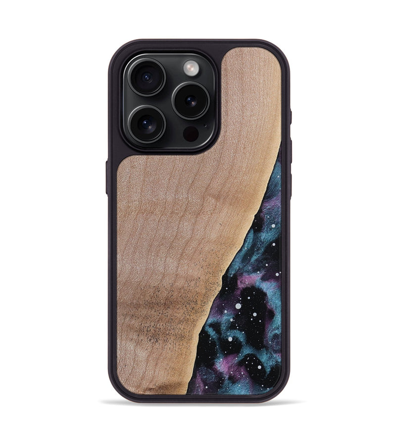 iPhone 15 Pro Wood Phone Case - Aspyn (Cosmos, 801596)