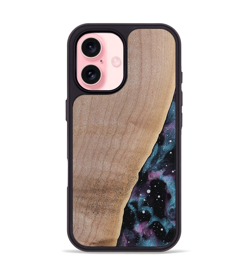 iPhone 16 Wood Phone Case - Aspyn (Cosmos, 801596)