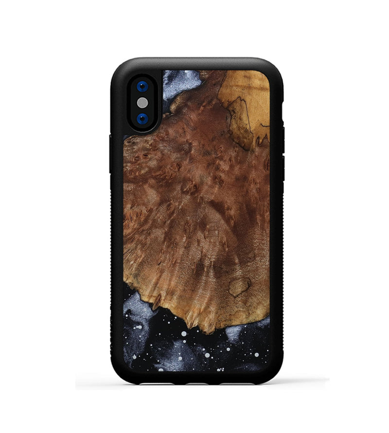 iPhone Xs Wood Phone Case - Amaia (Cosmos, 801597)