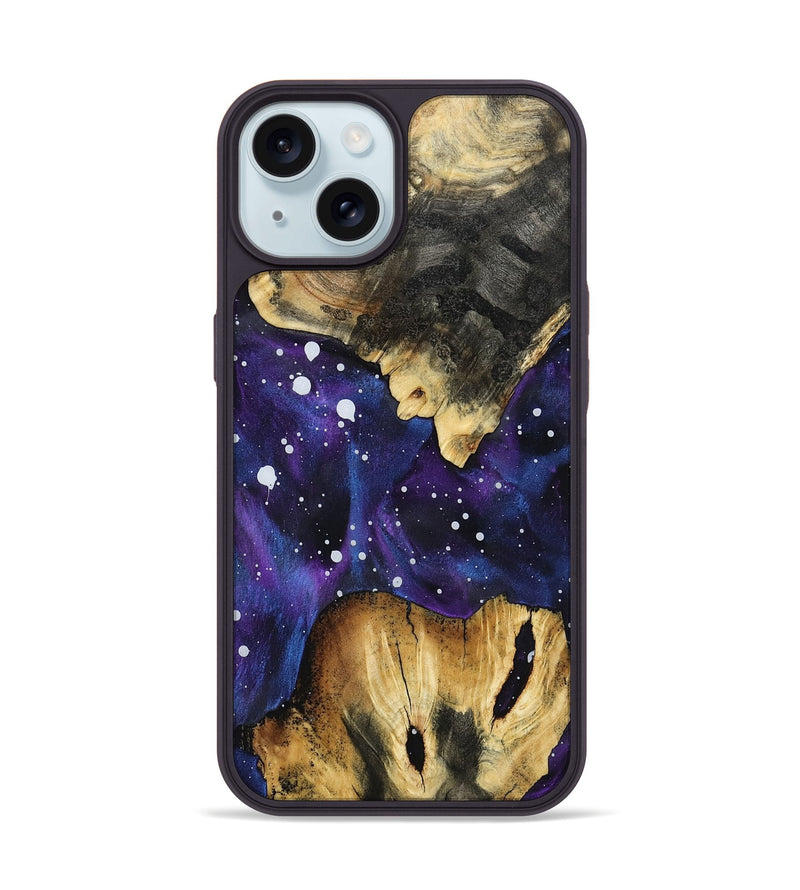 iPhone 15 Wood Phone Case - Lular (Cosmos, 801598)