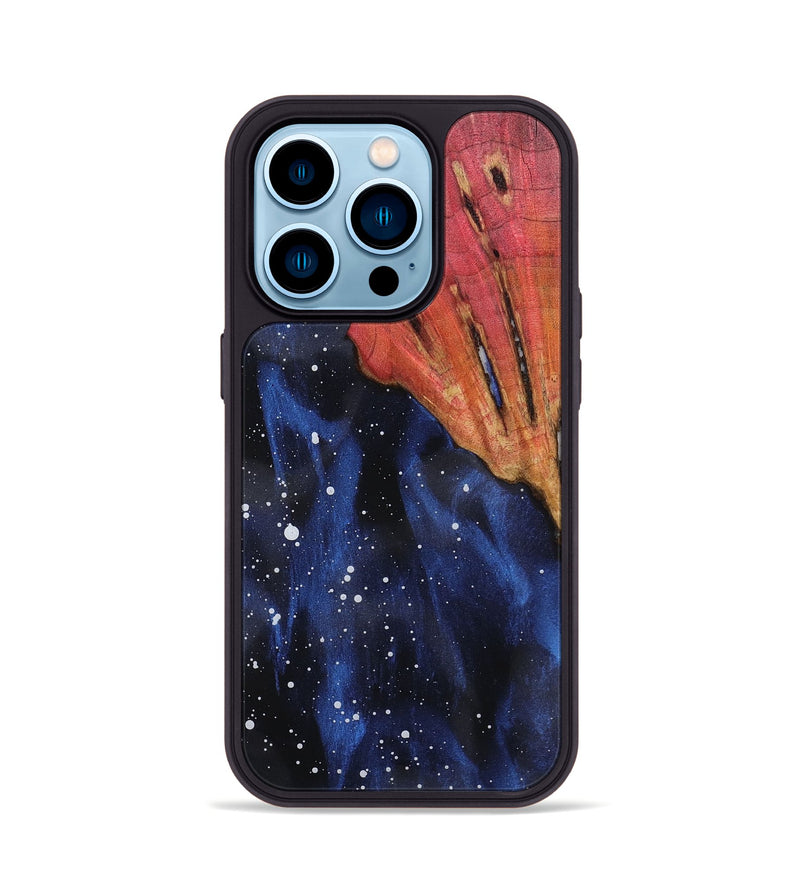 iPhone 14 Pro Wood Phone Case - Rex (Cosmos, 801599)
