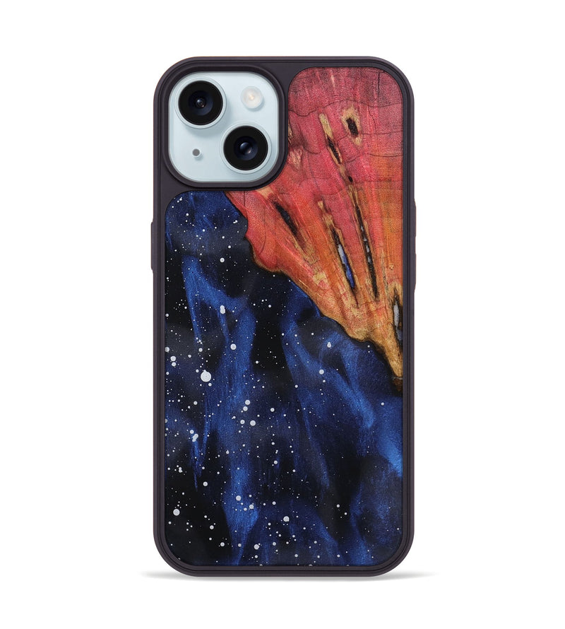 iPhone 15 Wood Phone Case - Rex (Cosmos, 801599)