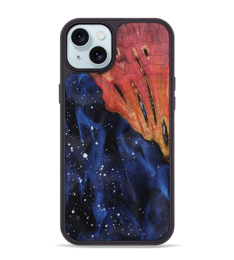 iPhone 15 Plus Wood Phone Case - Rex (Cosmos, 801599)