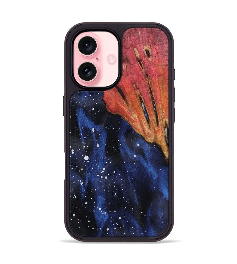 iPhone 16 Wood Phone Case - Rex (Cosmos, 801599)