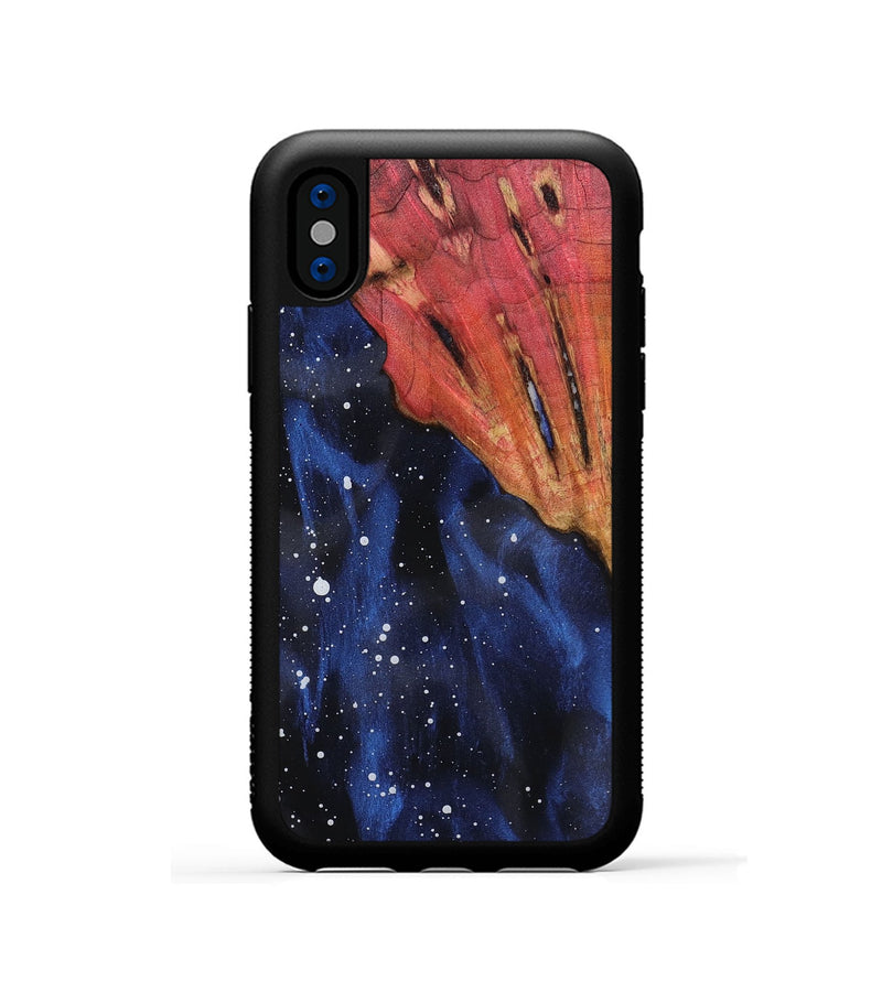 iPhone Xs Wood Phone Case - Rex (Cosmos, 801599)