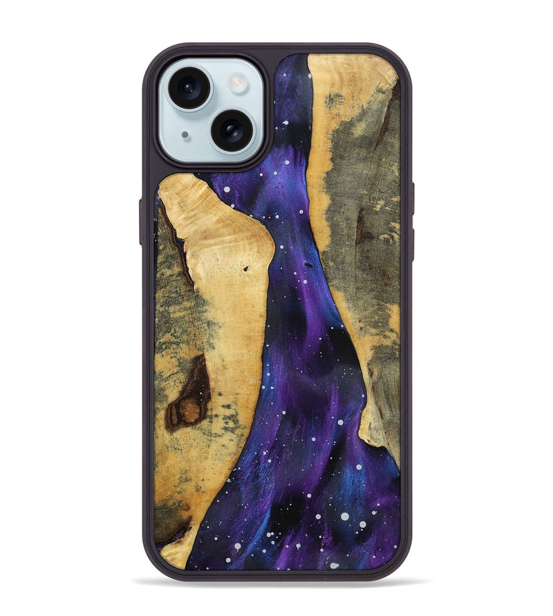 iPhone 15 Plus Wood Phone Case - Smith (Cosmos, 801600)