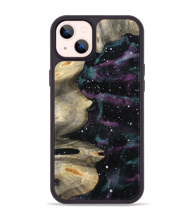 iPhone 14 Plus Wood Phone Case - Bernard (Cosmos, 801601)