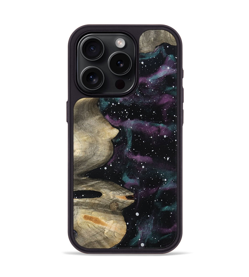 iPhone 15 Pro Wood Phone Case - Bernard (Cosmos, 801601)