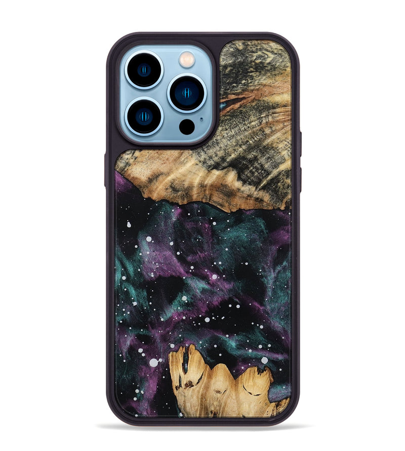 iPhone 14 Pro Max Wood Phone Case - Altha (Cosmos, 801602)