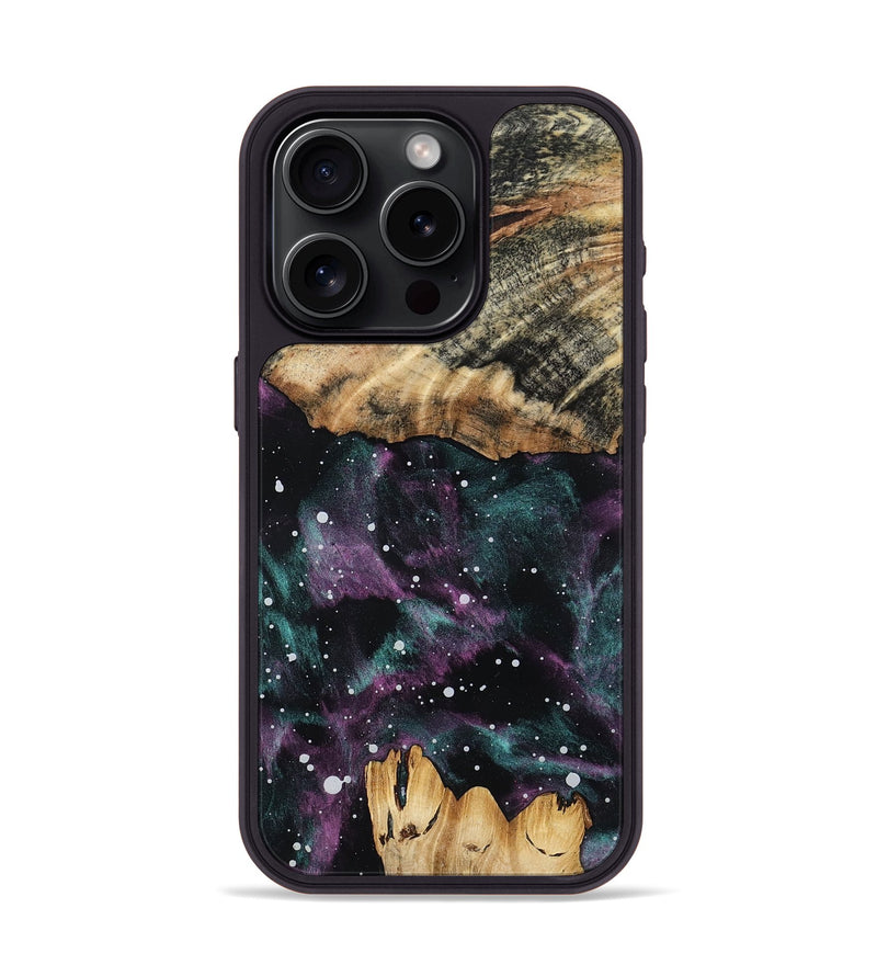 iPhone 15 Pro Wood Phone Case - Altha (Cosmos, 801602)