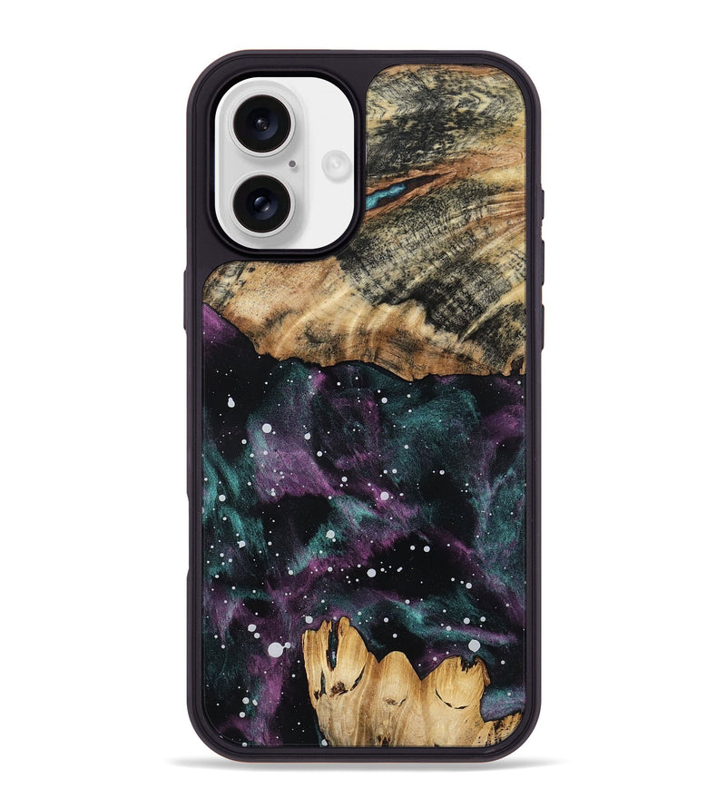 iPhone 16 Plus Wood Phone Case - Altha (Cosmos, 801602)