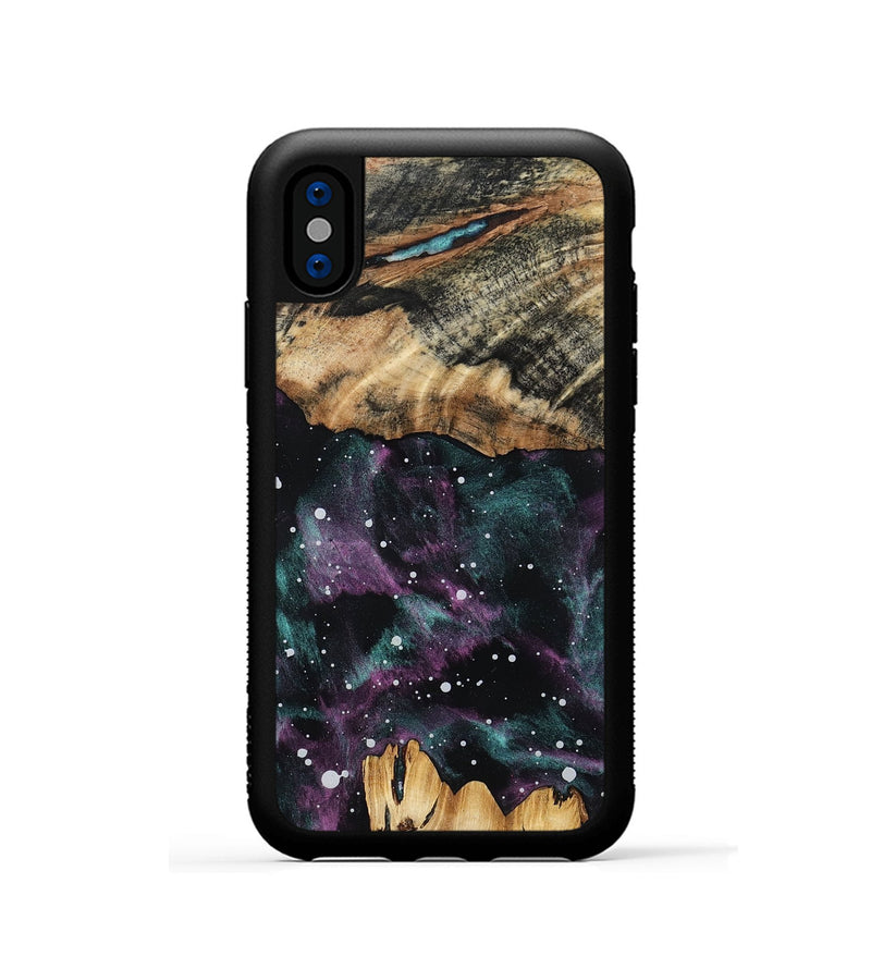 iPhone Xs Wood Phone Case - Altha (Cosmos, 801602)