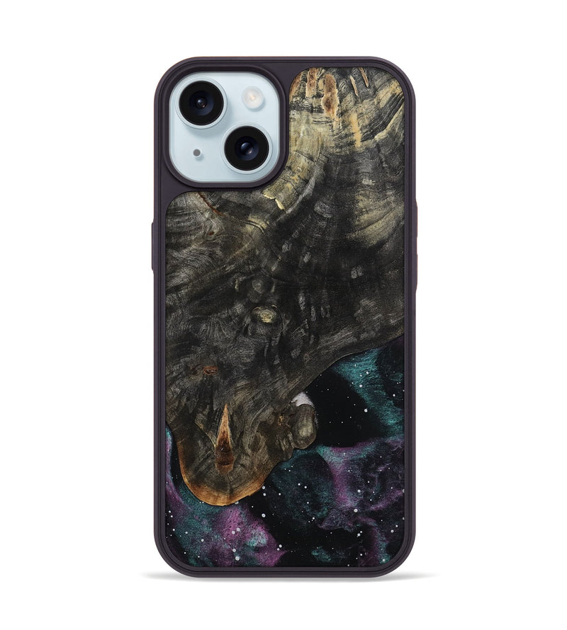 iPhone 15 Wood Phone Case - Jaylyn (Cosmos, 801604)