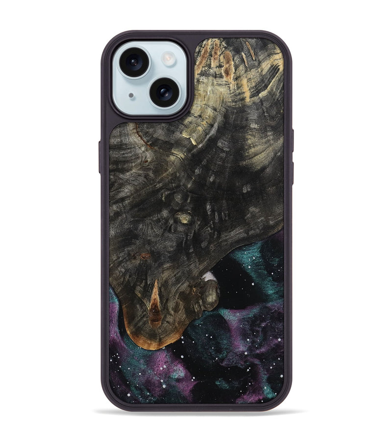 iPhone 15 Plus Wood Phone Case - Jaylyn (Cosmos, 801604)