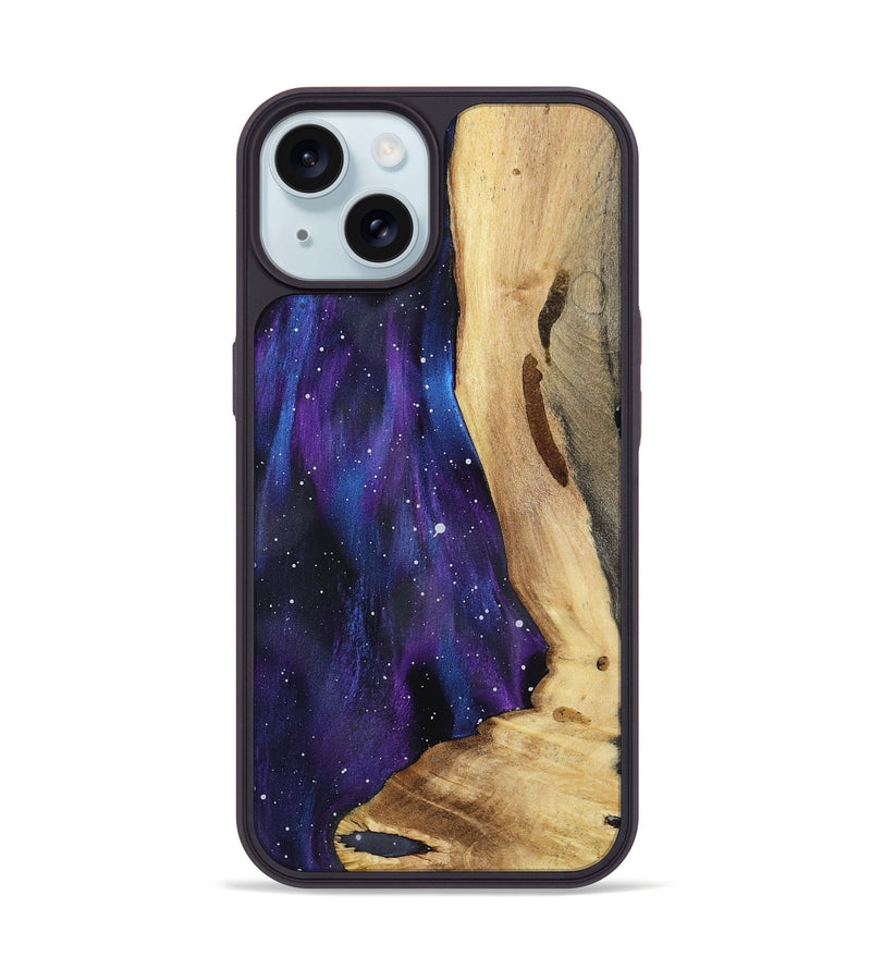 iPhone 15 Wood Phone Case - Hadlee (Cosmos, 801605)