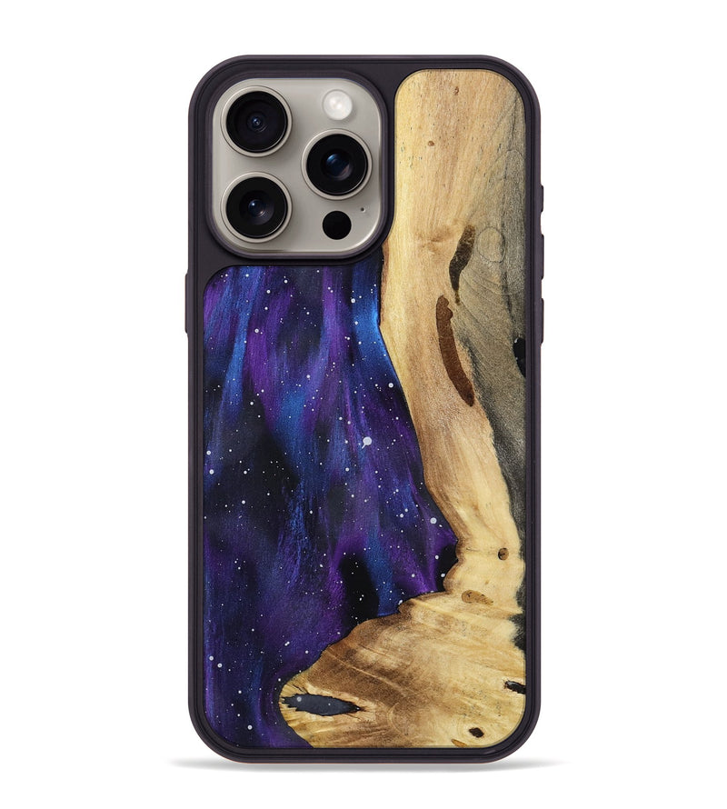 iPhone 15 Pro Max Wood Phone Case - Hadlee (Cosmos, 801605)
