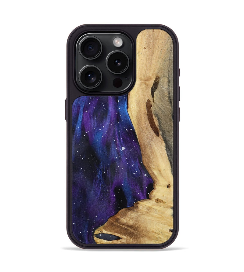 iPhone 15 Pro Wood Phone Case - Hadlee (Cosmos, 801605)