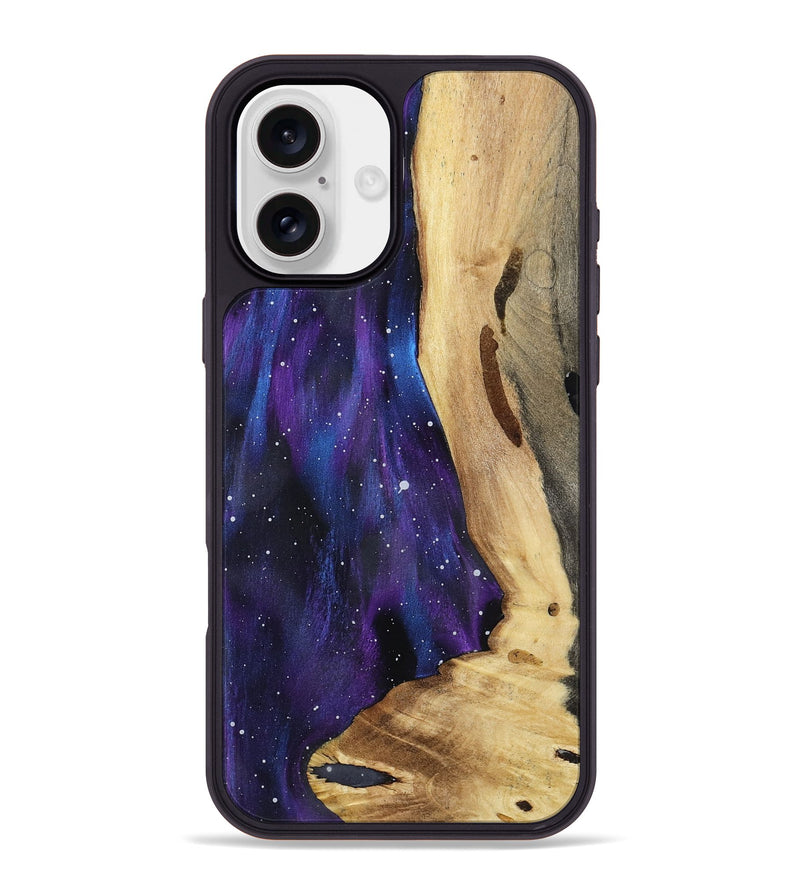 iPhone 16 Plus Wood Phone Case - Hadlee (Cosmos, 801605)