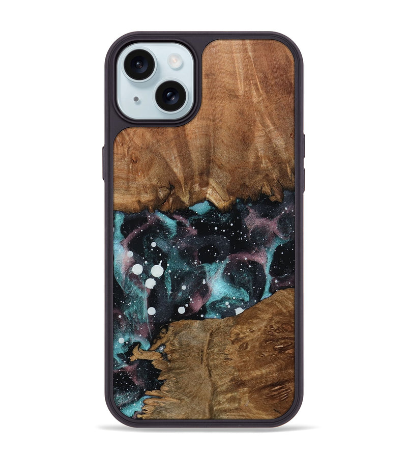 iPhone 15 Plus Wood Phone Case - Sincere (Cosmos, 801606)