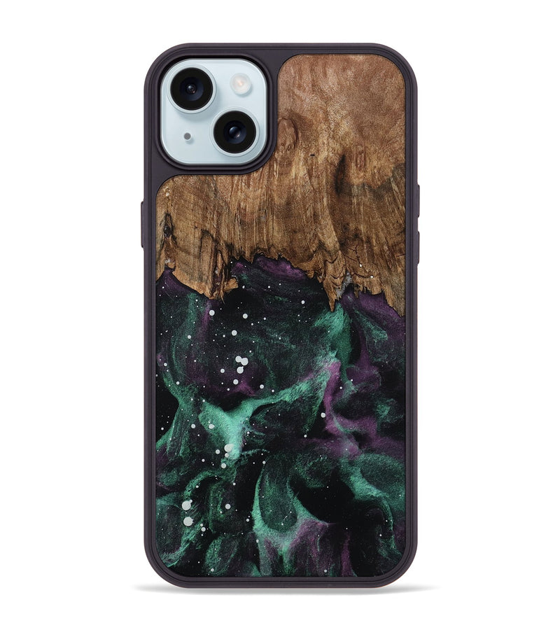 iPhone 15 Plus Wood Phone Case - Liv (Cosmos, 801609)