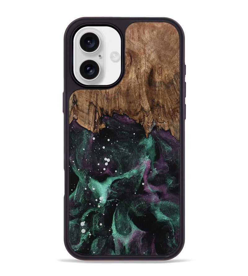 iPhone 16 Plus Wood Phone Case - Liv (Cosmos, 801609)