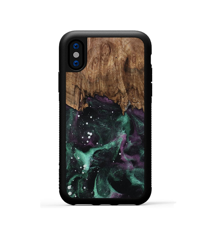 iPhone Xs Wood Phone Case - Liv (Cosmos, 801609)