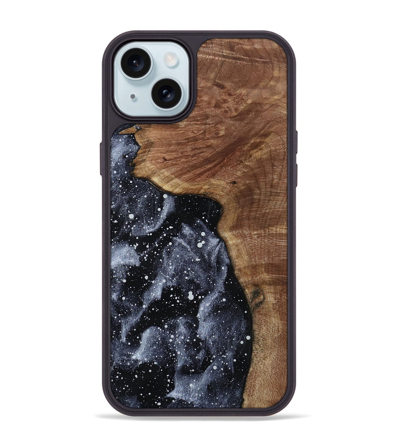 iPhone 15 Plus Wood Phone Case - Glenna (Cosmos, 801610)