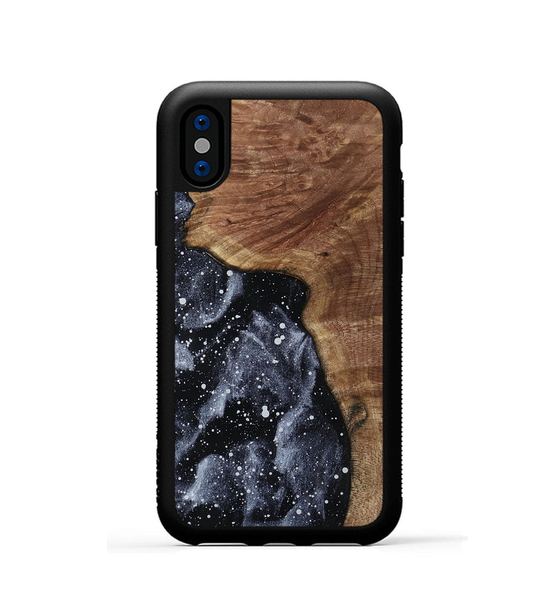 iPhone Xs Wood Phone Case - Glenna (Cosmos, 801610)