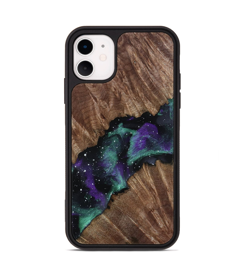 iPhone 11 Wood Phone Case - Lisha (Cosmos, 801611)