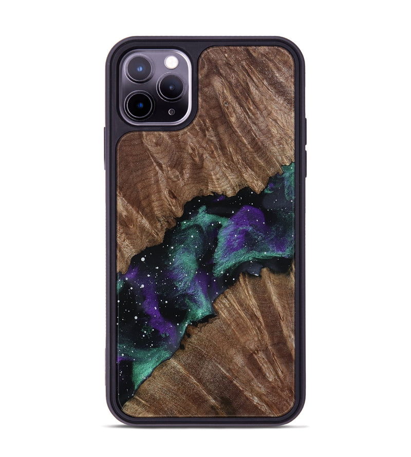 iPhone 11 Pro Max Wood Phone Case - Lisha (Cosmos, 801611)