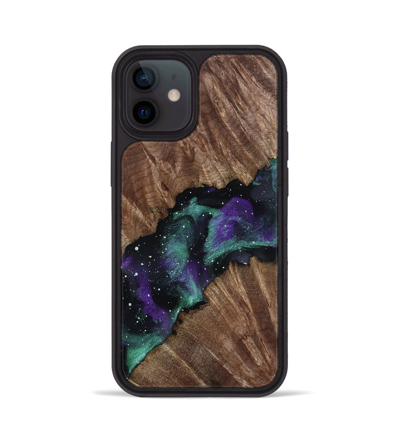 iPhone 12 Wood Phone Case - Lisha (Cosmos, 801611)