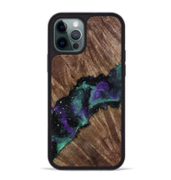 iPhone 12 Pro Max Wood Phone Case - Lisha (Cosmos, 801611)