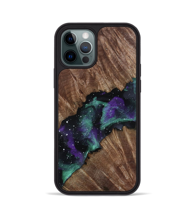 iPhone 12 Pro Wood Phone Case - Lisha (Cosmos, 801611)