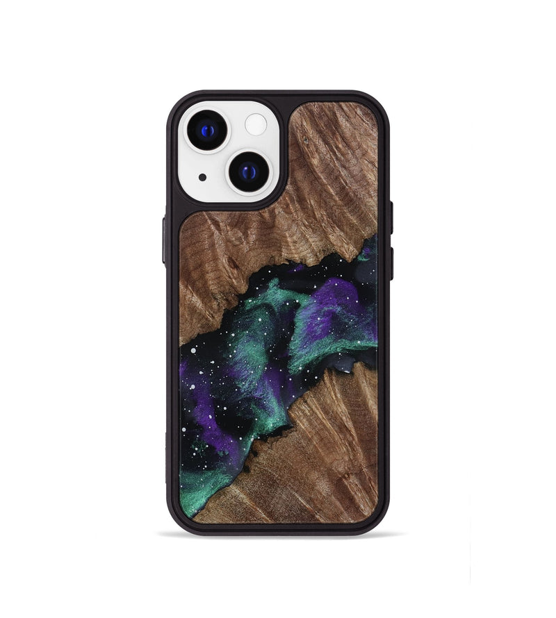 iPhone 13 mini Wood Phone Case - Lisha (Cosmos, 801611)