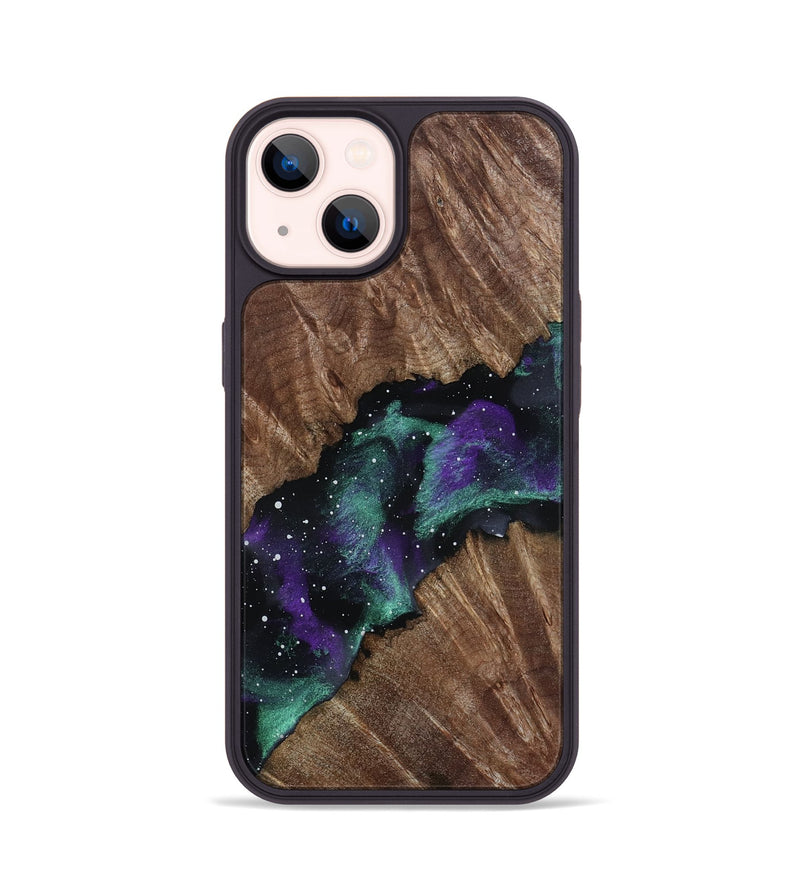 iPhone 14 Wood Phone Case - Lisha (Cosmos, 801611)