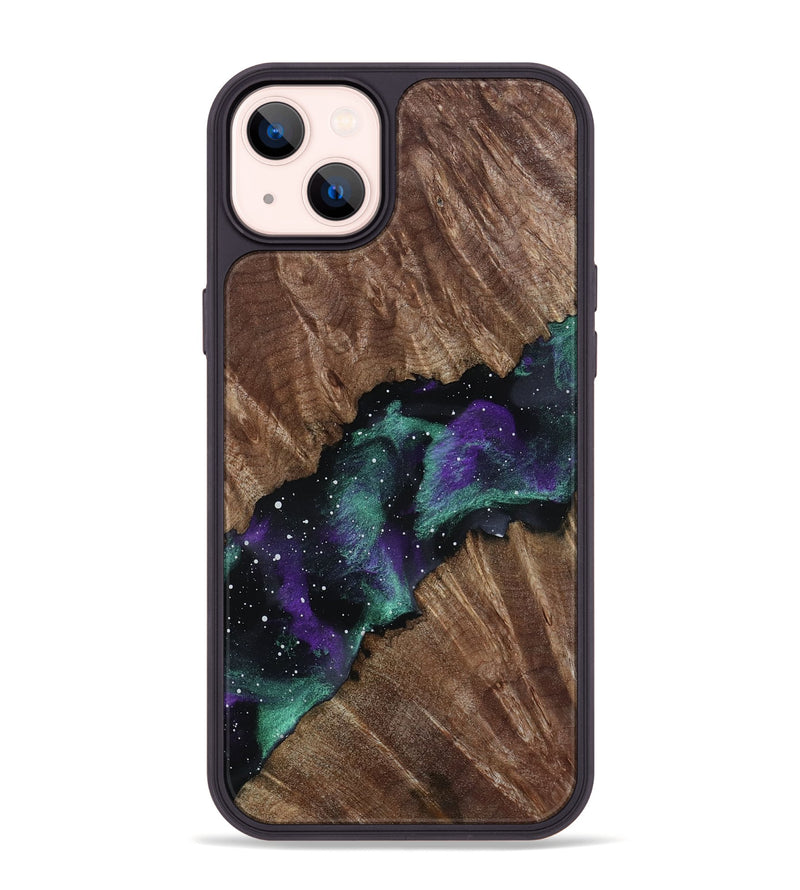 iPhone 14 Plus Wood Phone Case - Lisha (Cosmos, 801611)