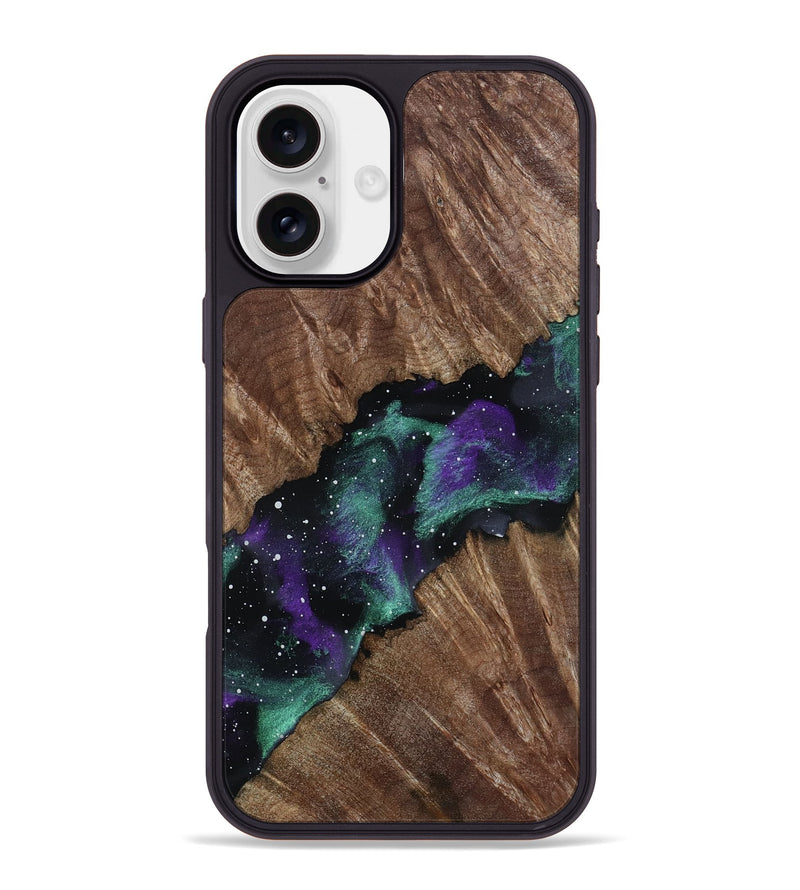 iPhone 16 Plus Wood Phone Case - Lisha (Cosmos, 801611)