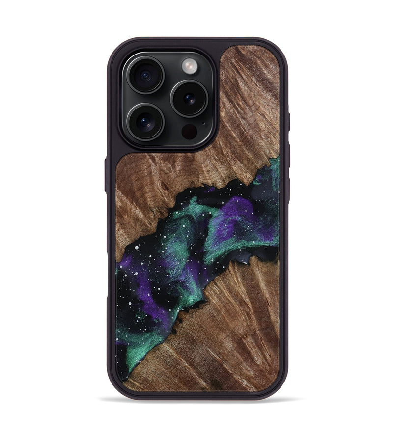 iPhone 16 Pro Wood Phone Case - Lisha (Cosmos, 801611)