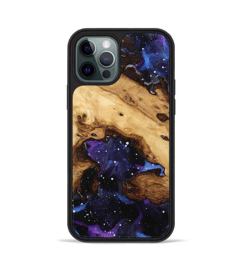 iPhone 12 Pro Wood Phone Case - Isiah (Cosmos, 801612)