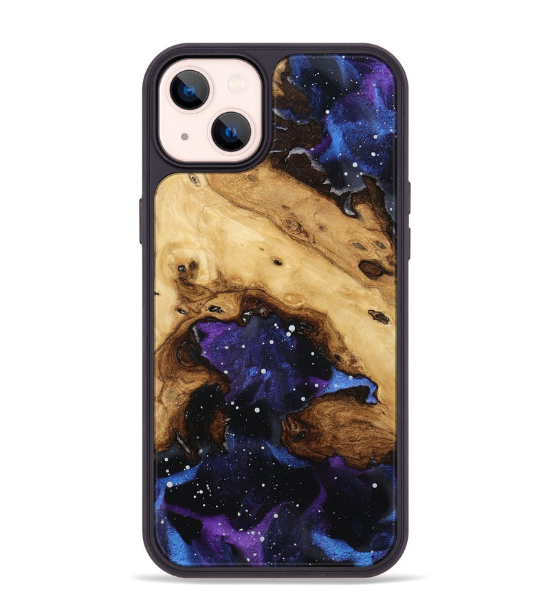 iPhone 14 Plus Wood Phone Case - Isiah (Cosmos, 801612)