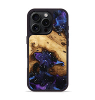 iPhone 16 Pro Wood Phone Case - Isiah (Cosmos, 801612)