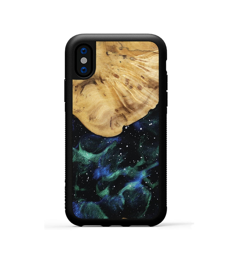 iPhone Xs Wood Phone Case - Sylvie (Cosmos, 801614)
