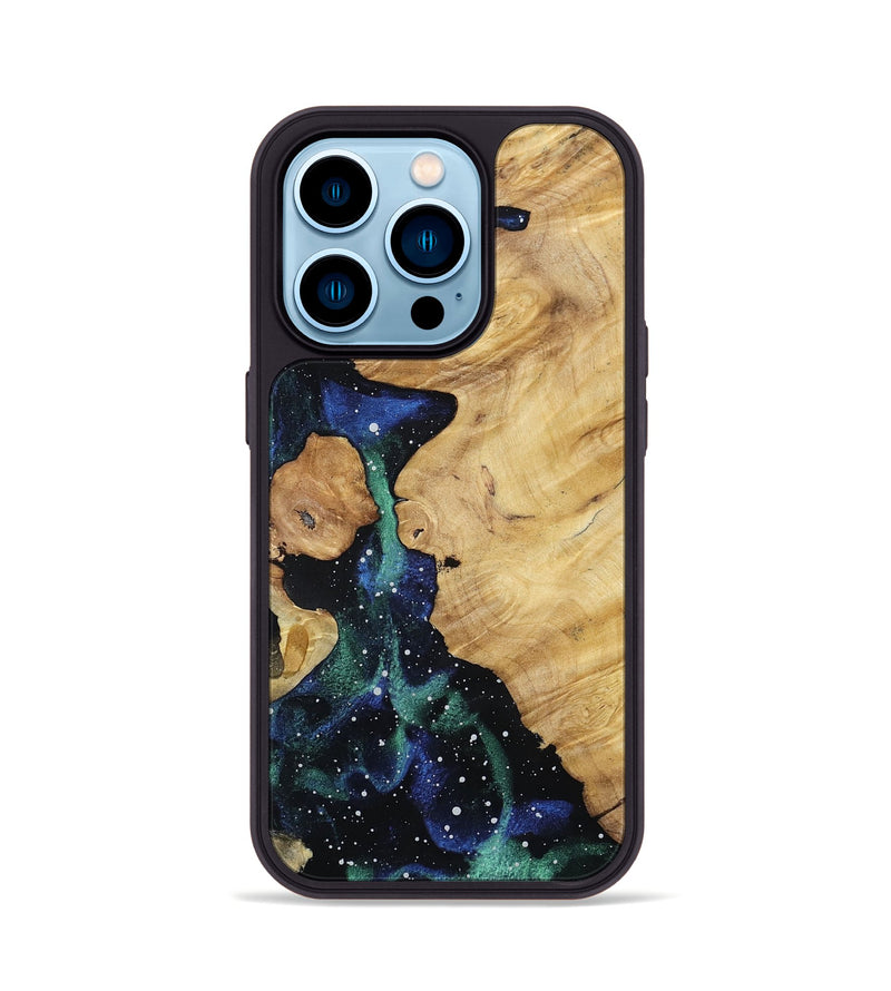 iPhone 14 Pro Wood Phone Case - Casie (Cosmos, 801615)